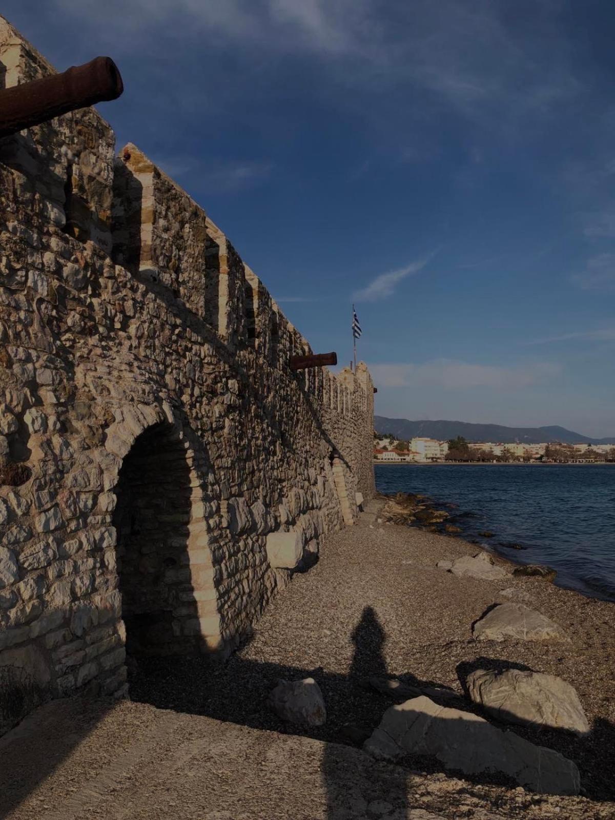 Gasthaus Sideroporta Castle Nafpaktos Exterior foto